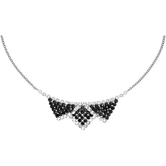 Swarovski Jet & Crystal Best Small Bib Necklace 5098548 Brand New in Box gift - Picture 2 of 3